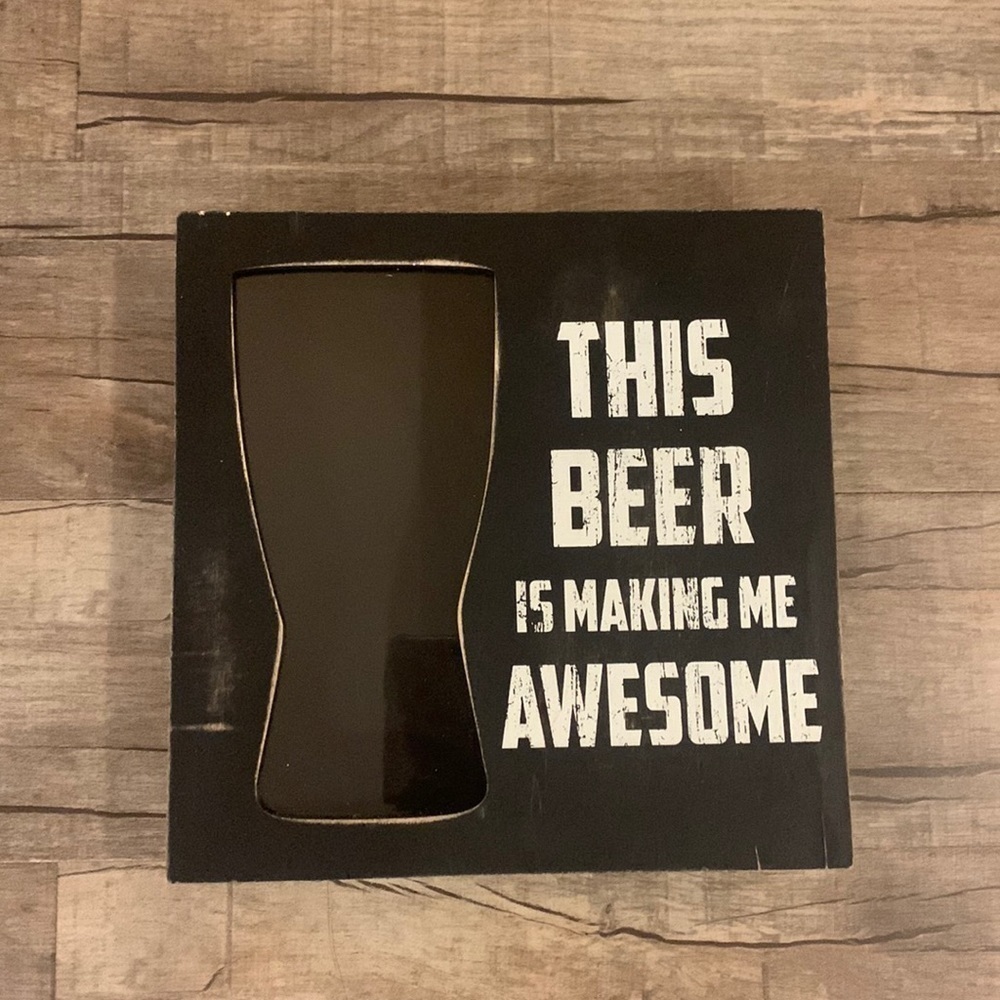 Beer Cap Holder Shadow Box‎